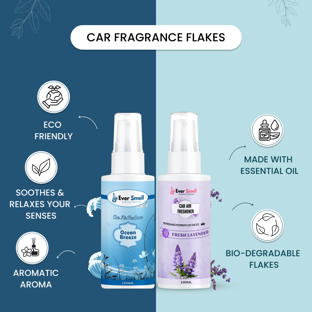 Ocean Breeze and Lavender Car Air Freshener Forth
